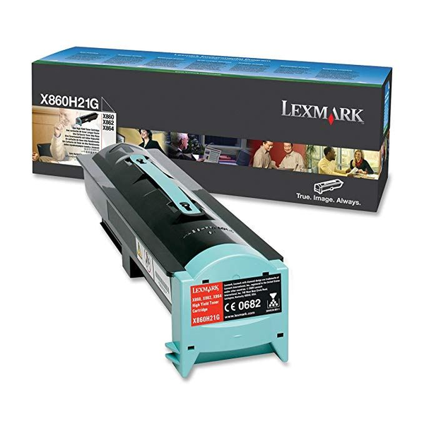 Lexmark X860H21G tonerpatron 1 stk Original Sort