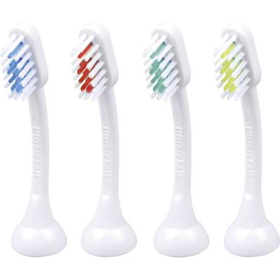 Ultrahangos fogkefe fej felnőtteknek, 4 db, Emag EMMI-DENT E4 (65009)