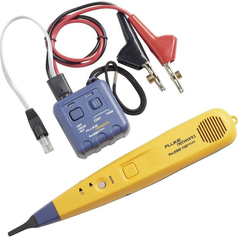 Hanggenerátor és hanggenerátoros vezetékkereső készlet 4962088 Fluke Networks PRO3000F50-KIT Hálózat, telekommunikáció (FL-PRO3000F50-KIT)
