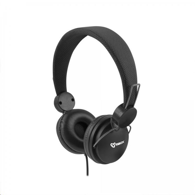 Sbox HS-736B mikrofonos fejhallgató fekete (HS-736B)