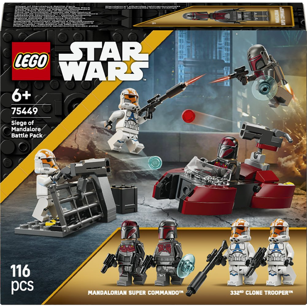 LEGO Star Wars 75449 Obléhání Mandaloru - bitevní set