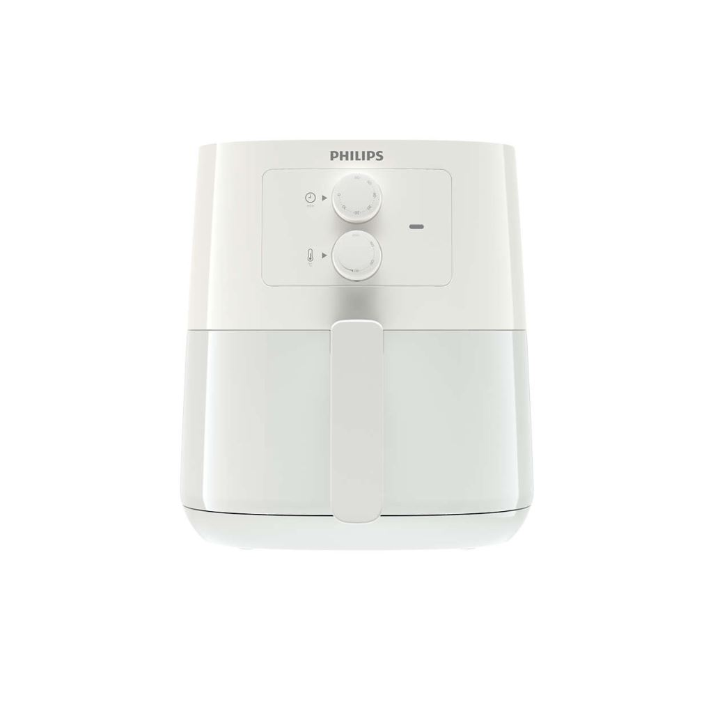 Philips Essential HD9200/10 olajsütő Normál 4,1 L Önálló készülék 1400 W Meleglevegős sütő Szürke, Fehér (HD9200/10)