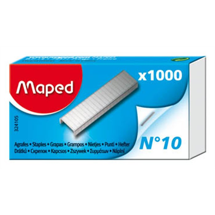 Maped No.10 Tűzőkapocs (1000db) (324105)