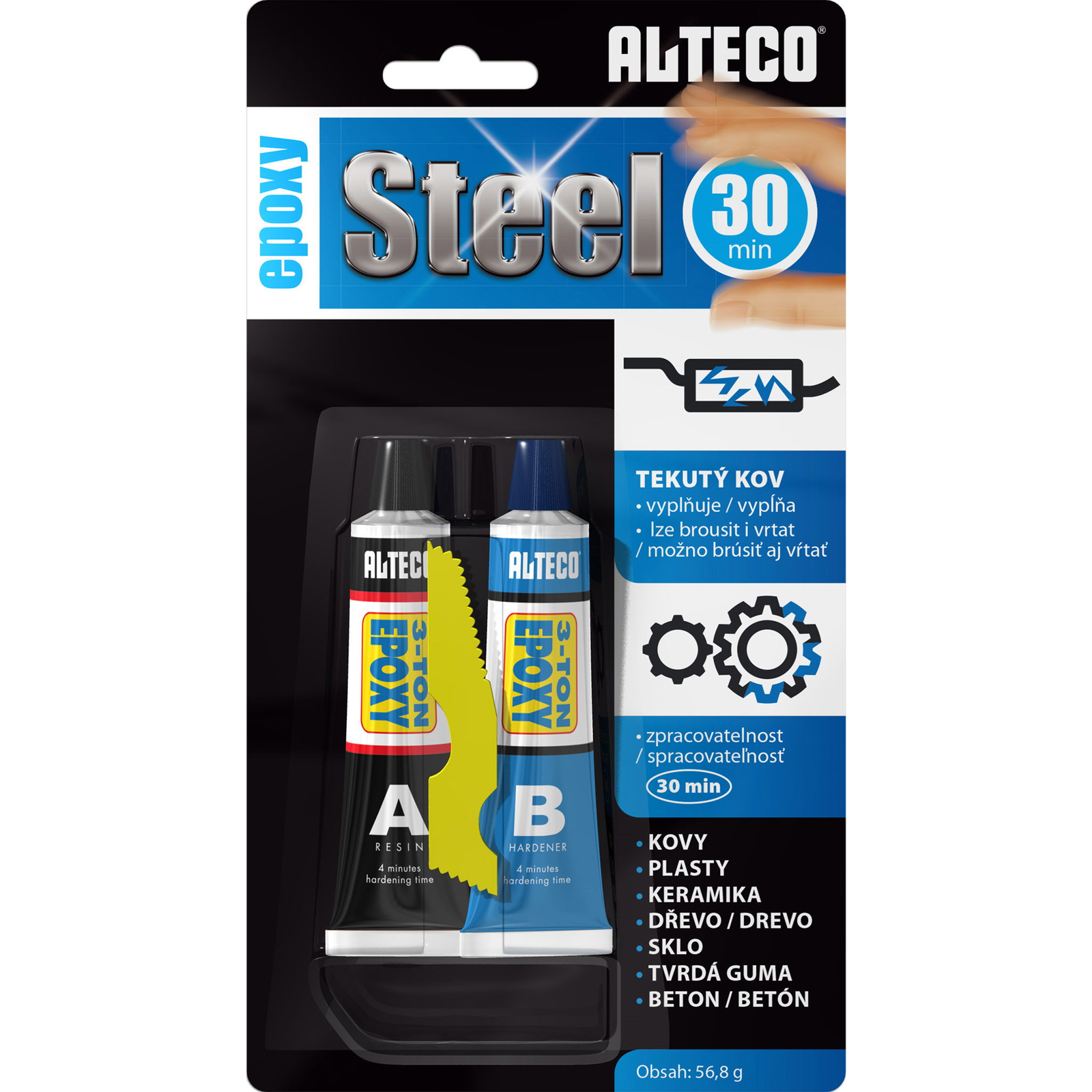 ALTECO Epoxy Steel 56,8 g (8888299802053)