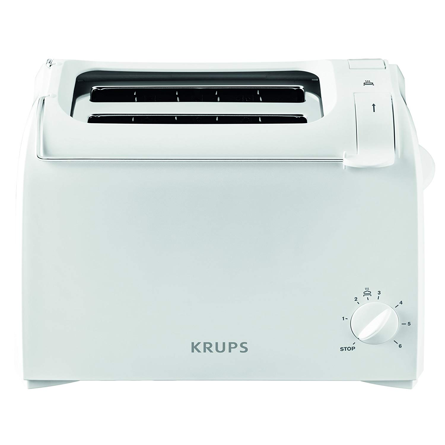 Krups Proaroma KH151110 kenyérpirító 6 2 szeletek száma 850 W Fehér (KH 1511)
