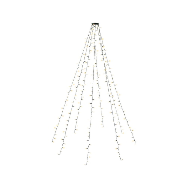 Goobay 60386 Kül-/Beltéri LED gyűrűs fényfüzér 7m - Meleg fehér