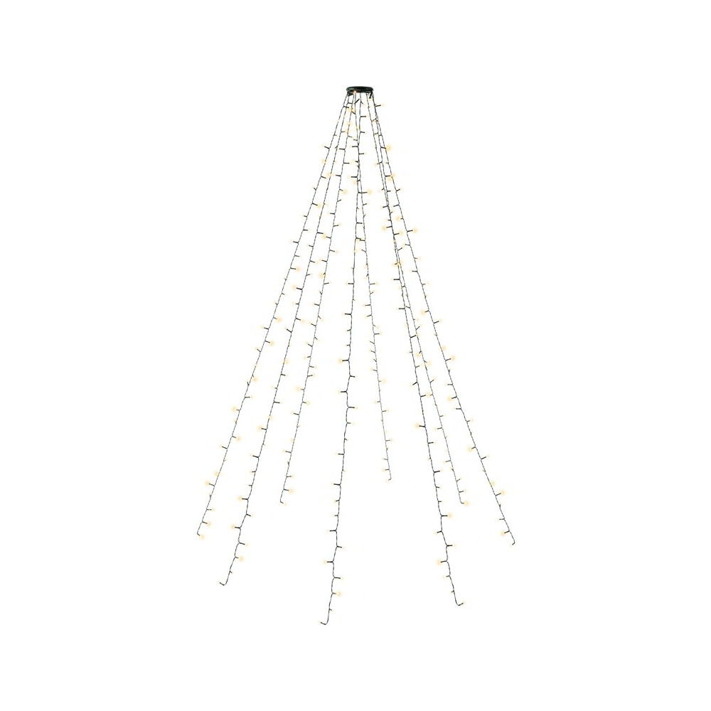 Goobay 60386 Kül-/Beltéri LED gyűrűs fényfüzér 7m - Meleg fehér (60386)