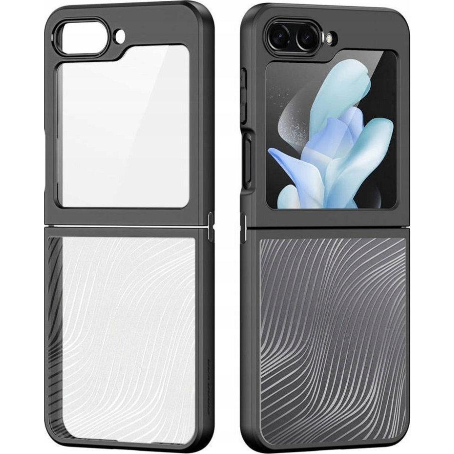 Dux Ducis GP-146956 Védő - Samsung Galaxy Z Flip5 5G (SM-F731), Ütésálló, Fekete (6934913025116)