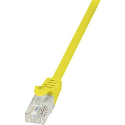 LogiLink Patchkabel CAT5e  U/UTP AWG26/7  3m    gelb