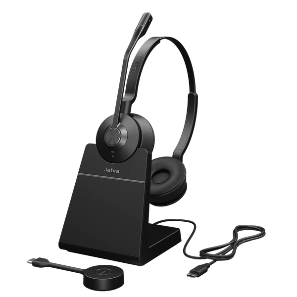 Jabra 9559-435-111 hovedtelefoner/headset Trådløs Kontor/Callcenter Sort, Titanium