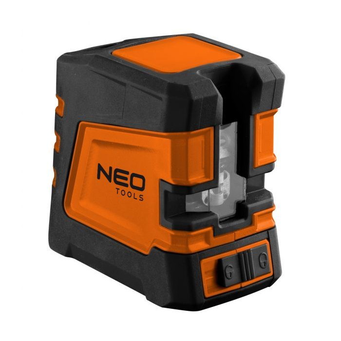 Neo Tools 75-107 Lézerkeresztes szintező, önbeálló, 20m, zöld lézer, mágneses tartóval (Neo Tools 75-107)