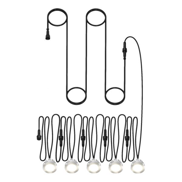 Deltaco Smart Home színes okos kerti lámpa szett 5db-os (SH-DLEX01) (SH-DLEX01)