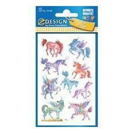 Avery 53148 unikornisok matrica (106444)