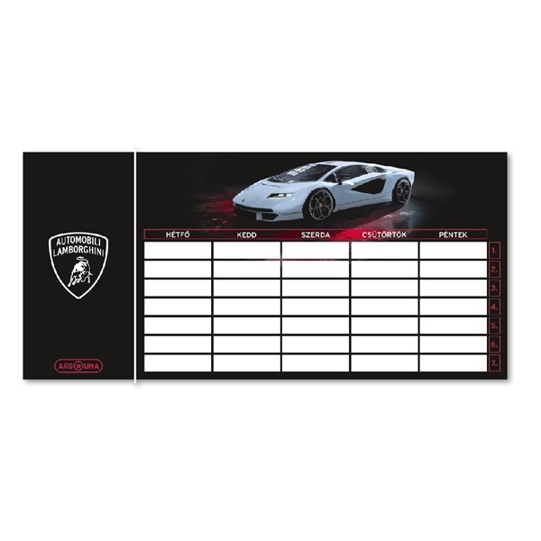 Ars Una Lamborghini 23 (5254) 1 lapos órarend (50492541)