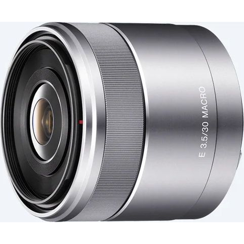 Sony SEL30M35 обектив MILC Макро лещи Сребърен