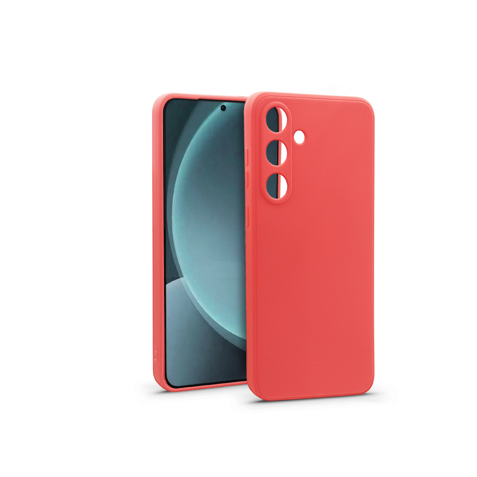 Haffner Soft szilikon tok - Samsung SM-S937 Galaxy S25 - piros (HF338304)