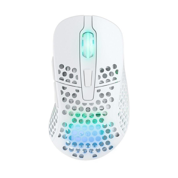 CHERRY Mouse Xtrfy M4 RGB Wireless Gaming white Rechtshänder
