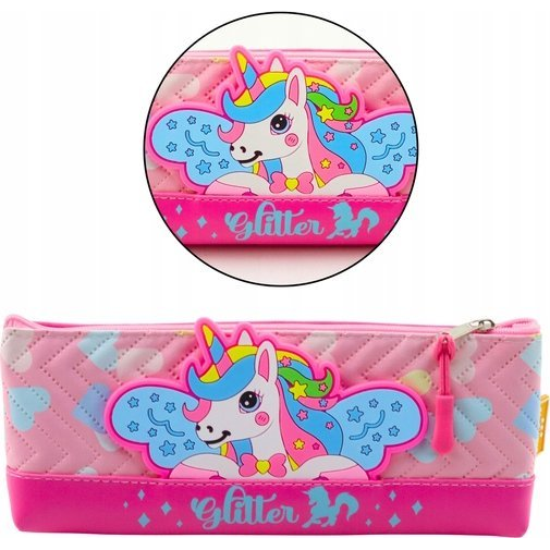 Tolltartó Iskolai Készlet Unicorn Pink Színnel 20 x 8,5 cm 21979 (21979)