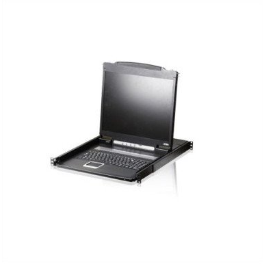 ATEN CL6700MW-ATA-2XK06SG rack konzol 43,9 cm (17.3") Fekete 1U
