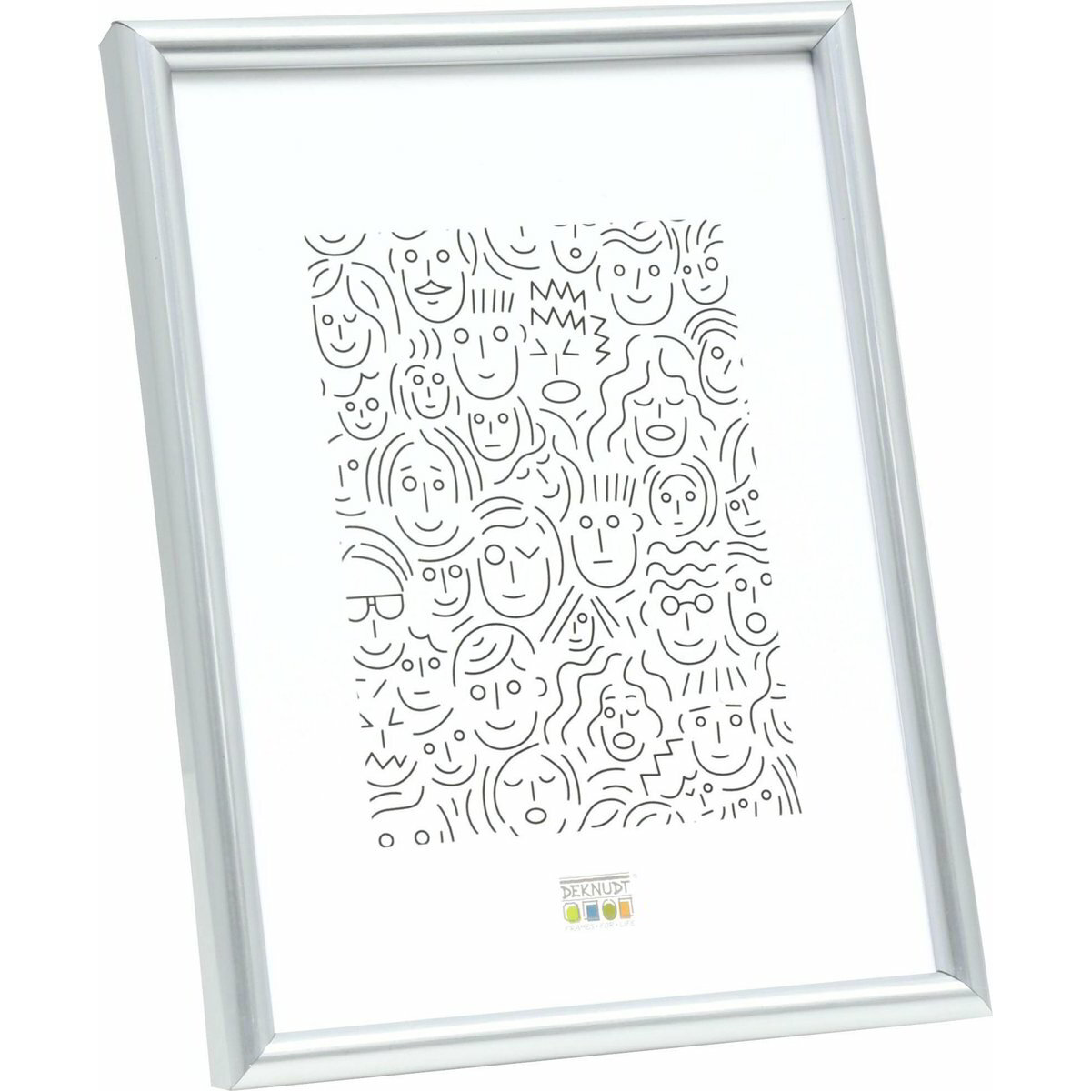 Deknudt S011D1 21x31 Képkeret - Ezüst (S011D1 20X30)