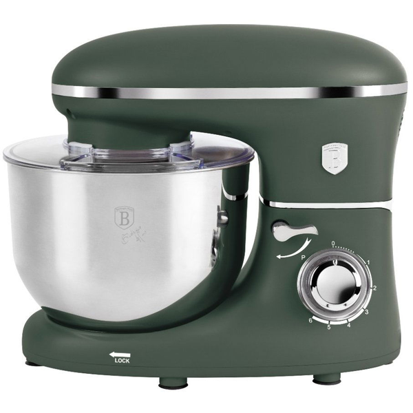 BerlingerHaus BH9708 Állványos Konyhai Robotgép 1300W Mattfehér