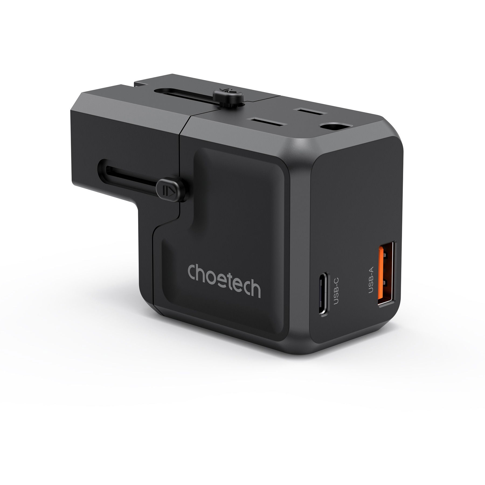 Chotech PD20W C+A Travel Wall Charger (US/EU/UK/AU) töltőfej (PD6043)