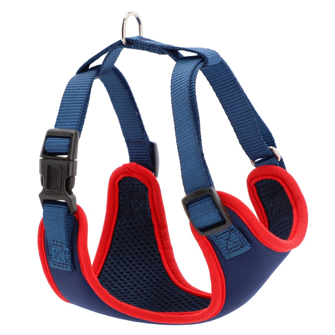 Dingo Anti-pressure Kutyahám 30-38 cm - Kék/Piros (15863)