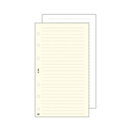 Saturnus fehér Kalendárium betét jegyzetlap "M" vonalas (30 lap) (M326F)