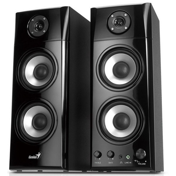 GENIUS reprosoustavy SP-HF 1800A v2, 50W, 2.0, dřevěné