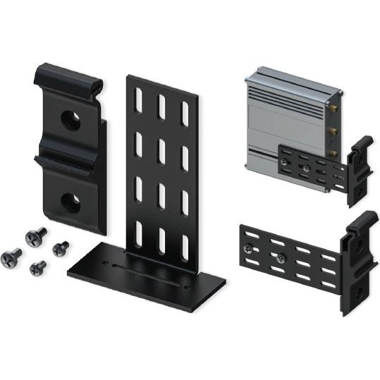 Teltonika PR5MEC23 rögzítőkészlet Fekete ABS, Acél