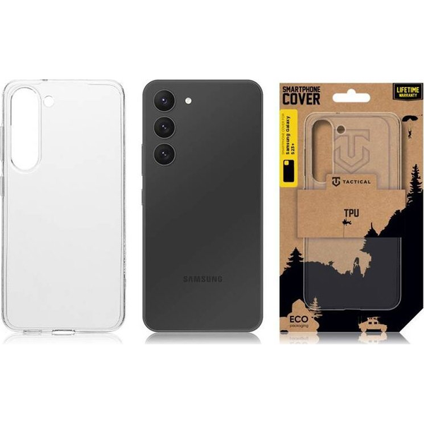 Husa de protectie Tactical TPU pentru Samsung Galaxy S23+ Transparent