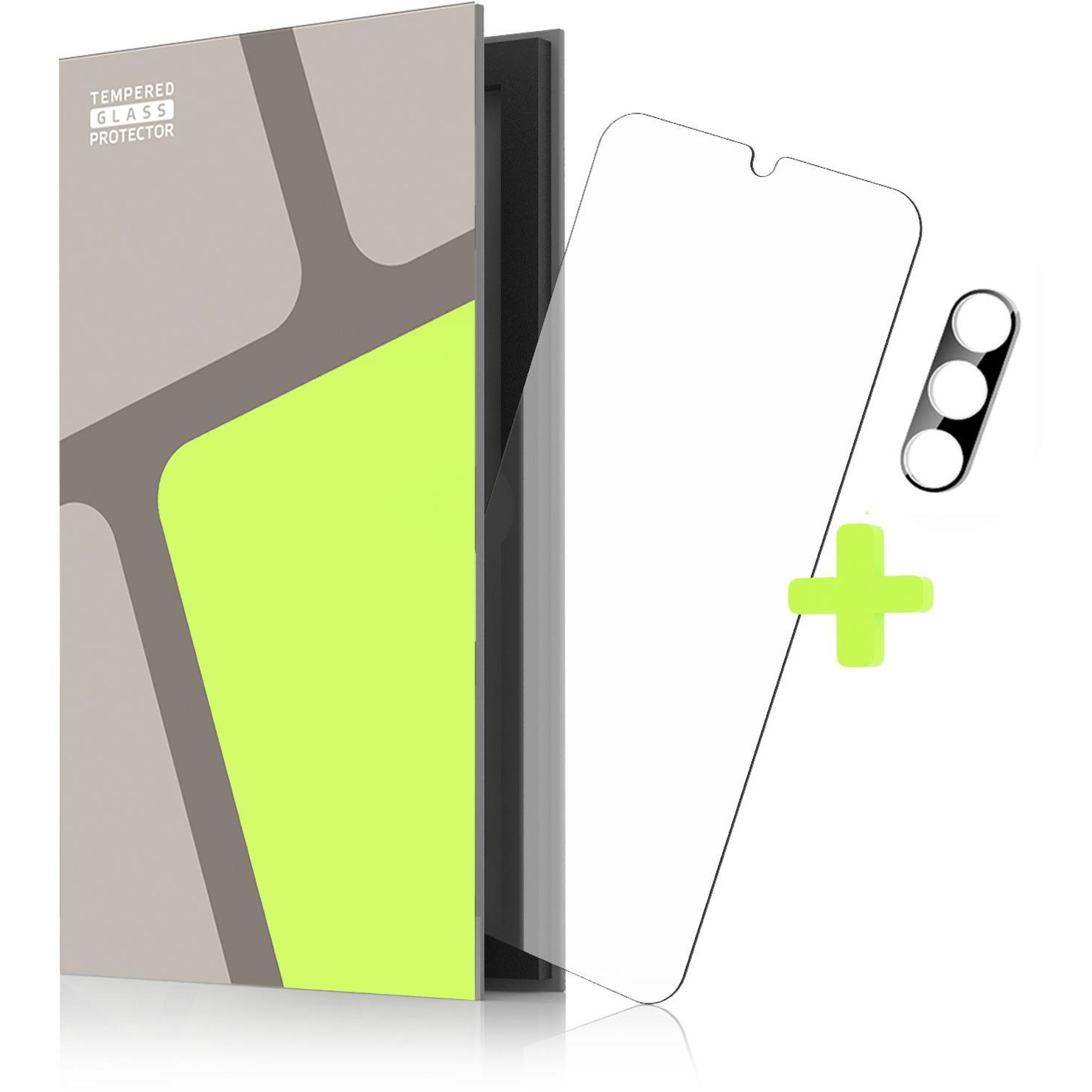 Tempered Glass Protector 0,3mm Samsung Galaxy A34 5G üvegfólia - Case Friendly + kamera védő fólia (TGP-SA34-03)