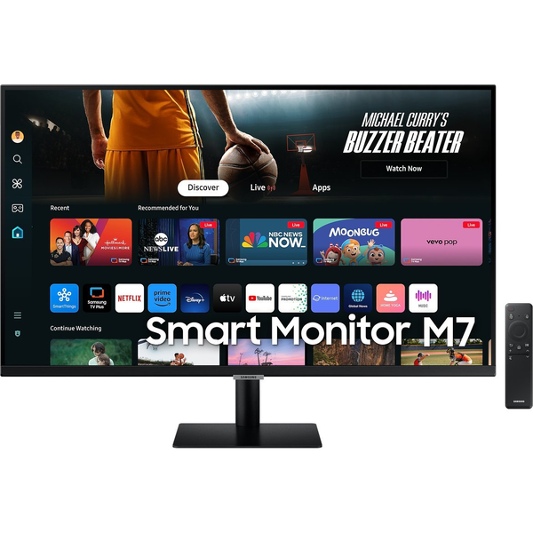 Samsung M70D компютърен монитор 81,3 см (32") 3840 x 2160 пиксела 4K Ultra HD LED Черен