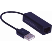 Microconnect USBETHB convertitore multimediale di rete Nero
