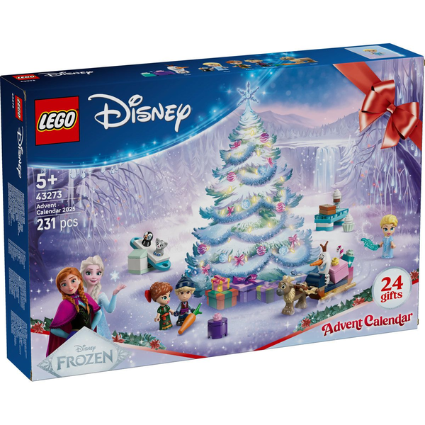 LEGO Disney Ľadové kráľovstvo 43273 Adventný kalendár 2025