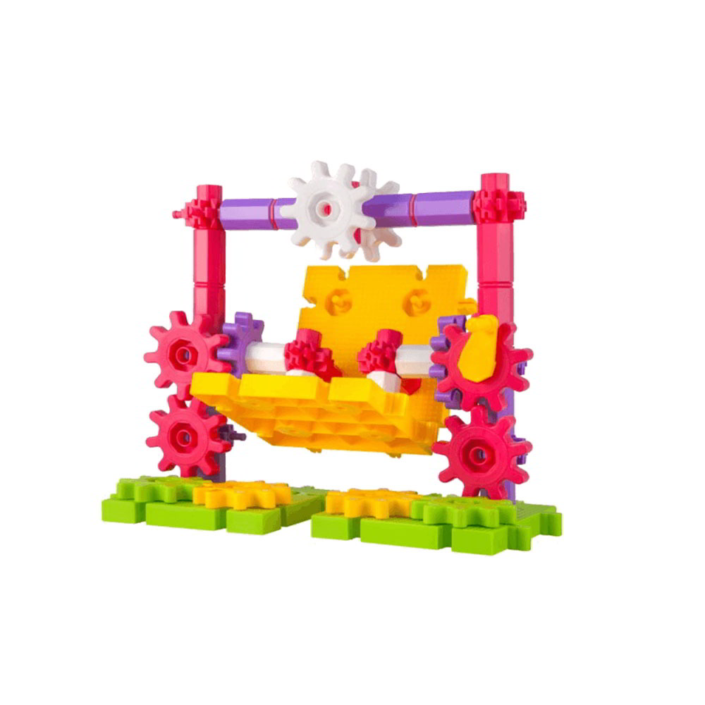 Korbo Pink 110 darabos építő készlet (R1406)