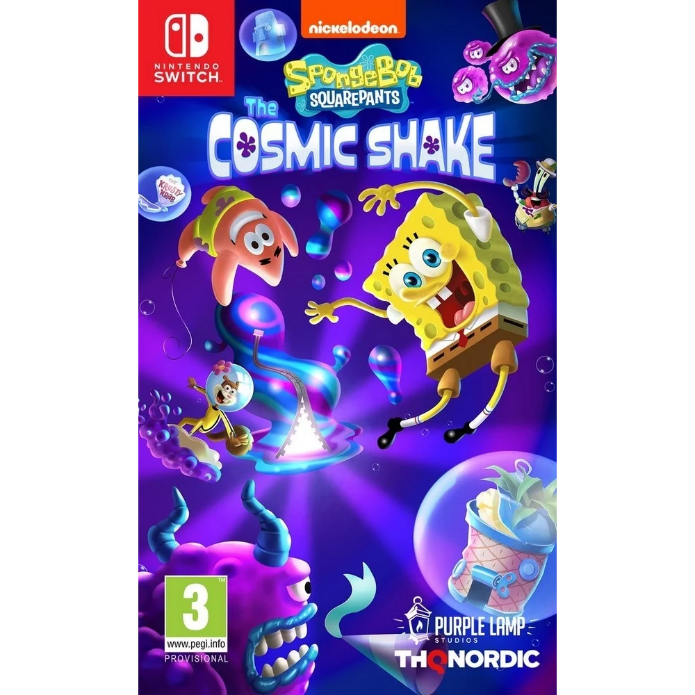 SpongeBob SquarePants Cosmic Shake (Nintendo Switch - Dobozos játék)