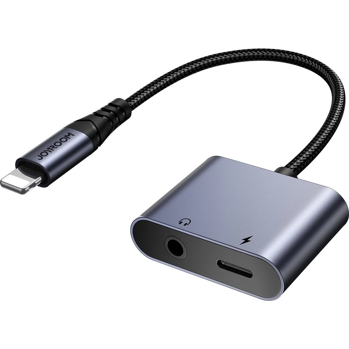 ADAT/TÖLTŐKÁBEL LIGHTNING+3.5MM JACK ALJZAT - LIGHTNING (JYR951)