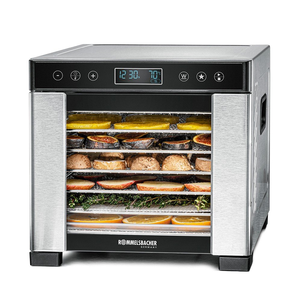Rommelsbacher DA 650 Aszaló és szárító 600 Watt - Inox (DA 650)
