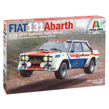 Model na zlepenie Fiat 131 Abarth 1977 San Remo R