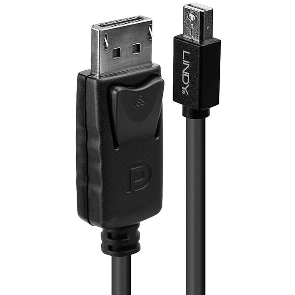 Lindy 41647 DisplayPort kabel 3 m Mini DisplayPort Černá