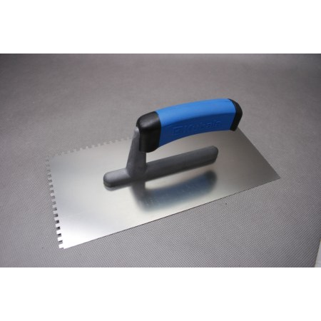 KUBALA 130x270mm 8x8mm fogazott glettvas rozsdamentes simító (KUB0203) (0203)