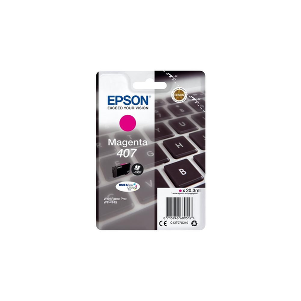 Epson WF-4745 blækpatron 1 stk Original Højt (XL) udbytte Magenta