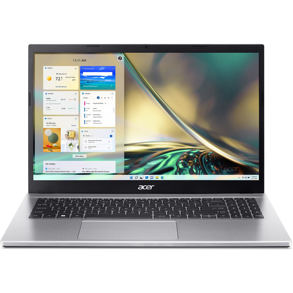Acer Aspire 3 A315-59-53LL Intel® Core™ i5 i5-1235U Laptop 39,6 cm (15.6") Full HD 8 GB DDR4-SDRAM 512 GB SSD Wi-Fi 6 (802.11ax) Windows 11 Home Nemecký Strieborná