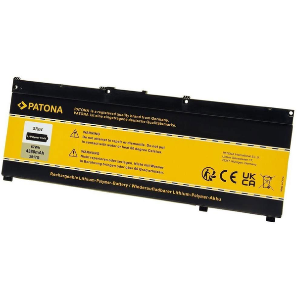 PATONA HP Omen 15-ce/dc/cb és HP Pavilion 15cx kompatibilis, 4380mAh