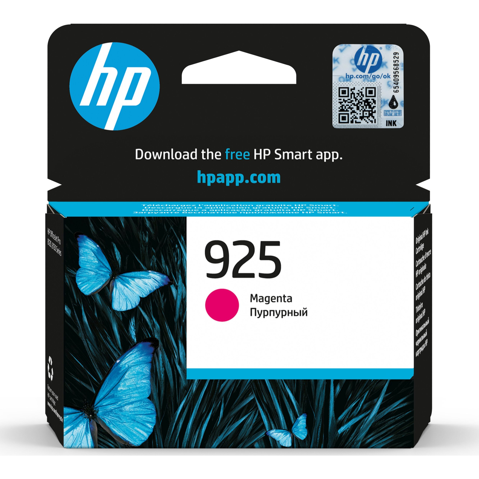 HP 925 Eredeti Tintapatron - Magenta (4K0V7PE)