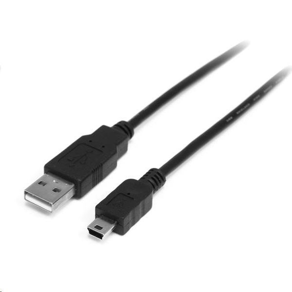 StarTech.com 0.5m USB/Mini USB USB-kabel USB 2.0 0,5 m USB A Mini-USB B Sort