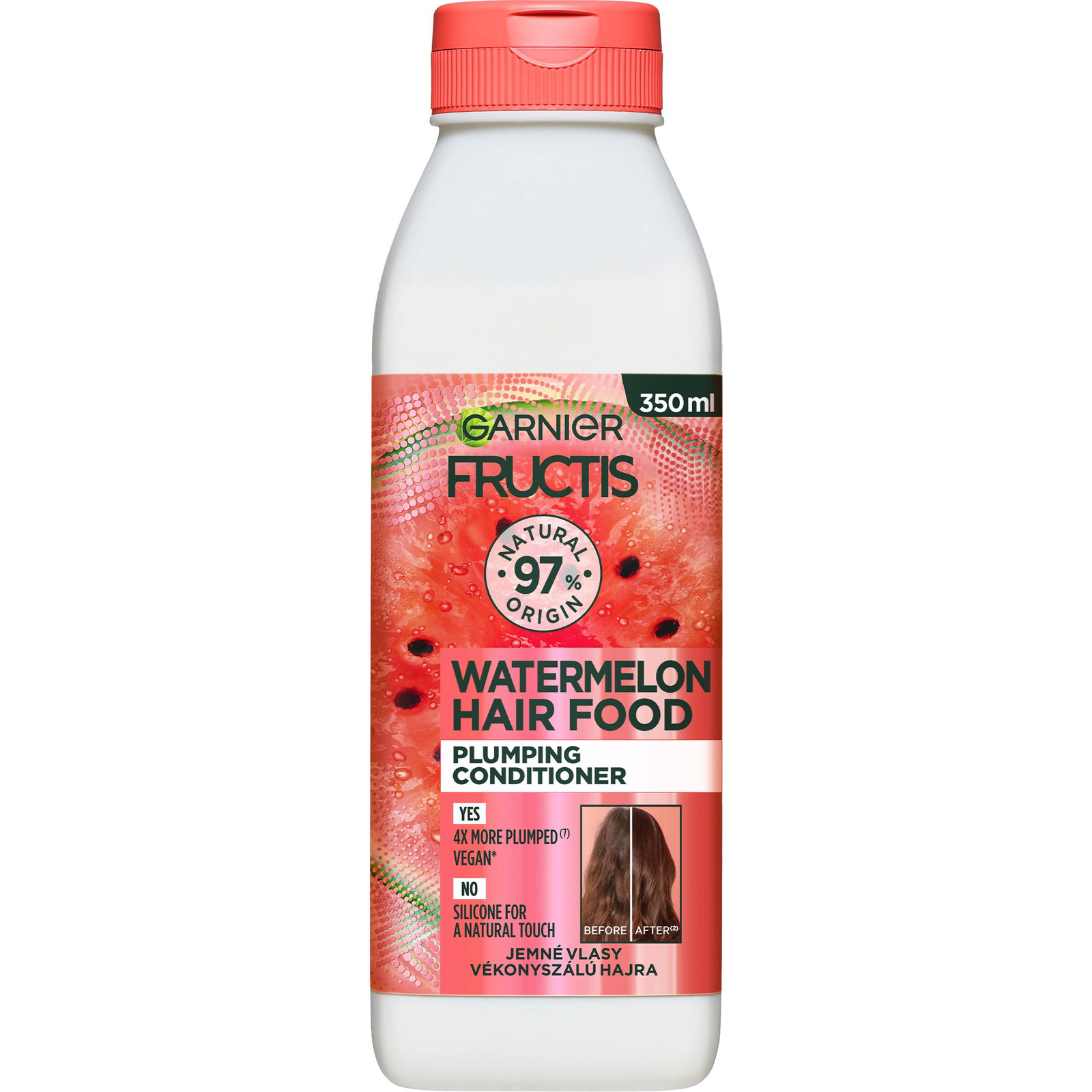 GARNIER Fructis Hair Food Watermelon Conditoner 350 ml (3600542389211)