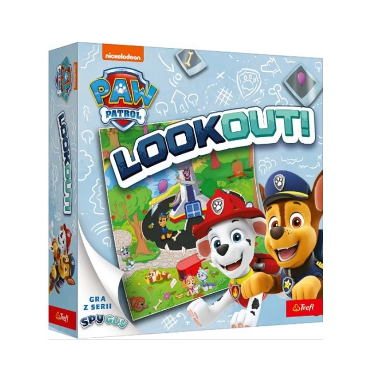 Trefl Mancs őrjárat Spy Guy - Lookout! izgalmas kooperatív társasjáték (2732)