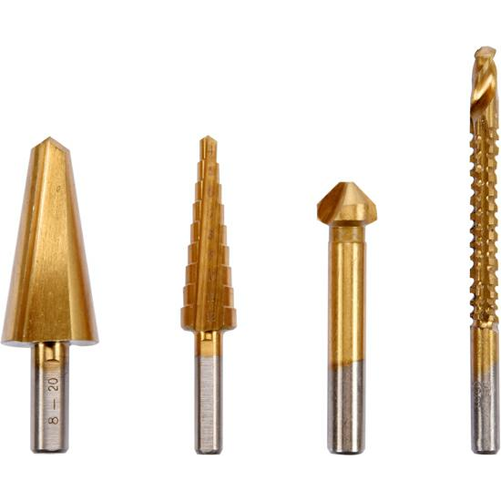 STHOR univerzális fúrószár készlet, 4 db (22640)